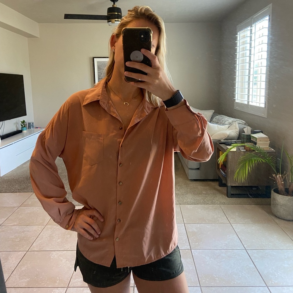 Forever 21 button down - one of my favorites!